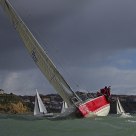 Yacht Race with Force Seven Wind